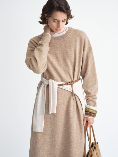 Knit Long-Sleeve Dress
